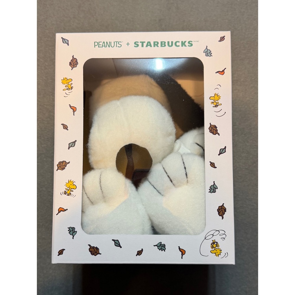 Peanuts Starbucks Snoopy Plush Green Apron Limited Edition 2026 New in Box